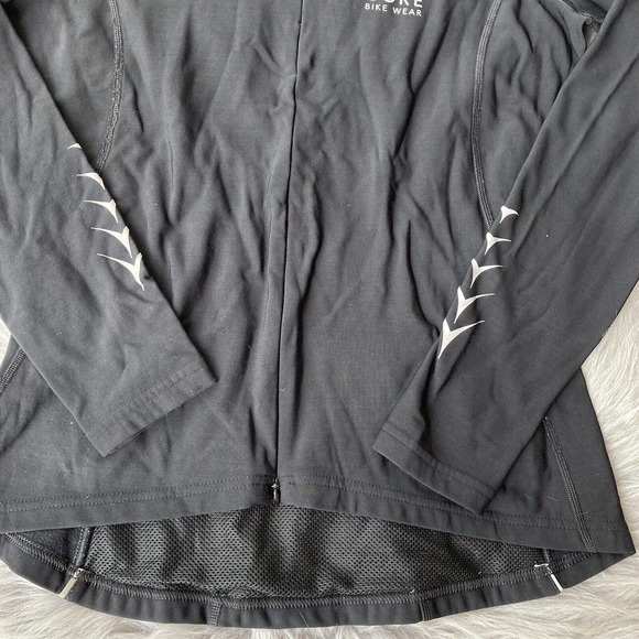 Gore Bike Wear Jacket Sz M Zip Up Workout Cycling Sports Black RN #66633 Womens - Picture 2 of 11